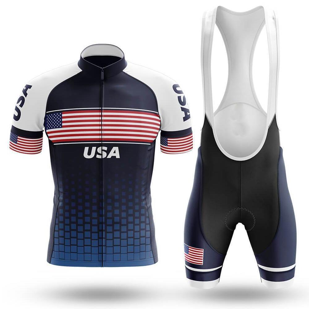 Classic USA Men's Cycling Kit(#750)