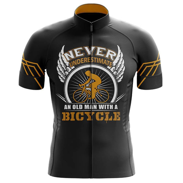 NEVER UNDERESTLMATE Old Man Men's Cycling Kit（#719）