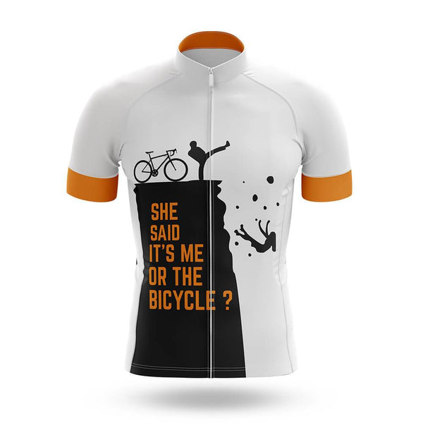 It's Me Or The Bicycle Men's Short Sleeve Cycling Kit(#X16)