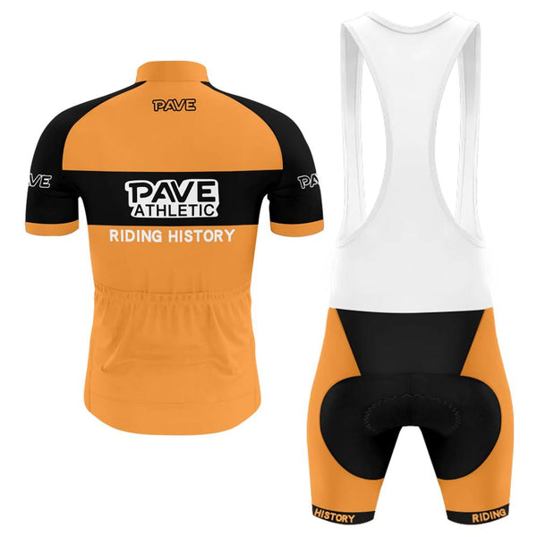 PAVE Athletic Retro Milan Men's Short Sleeve Cycling Kit(#0D12）