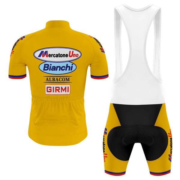 Mercatone Uno Men's Short Sleeve Cycling Kit(#0M46)