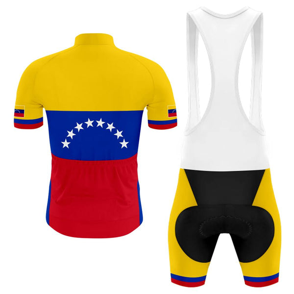 Venezuela Men's Short Sleeve Cycling Kit(#0B5）