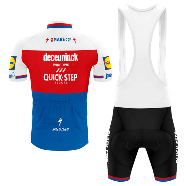2022 Deceuninck - Quick-StepCycling Team - Men's Cycling Kit(#E068)