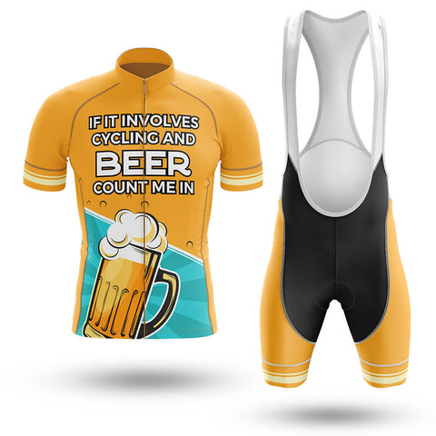 Cycling And Beer - Men's Short Sleeve Cycling Kit(#2E26)