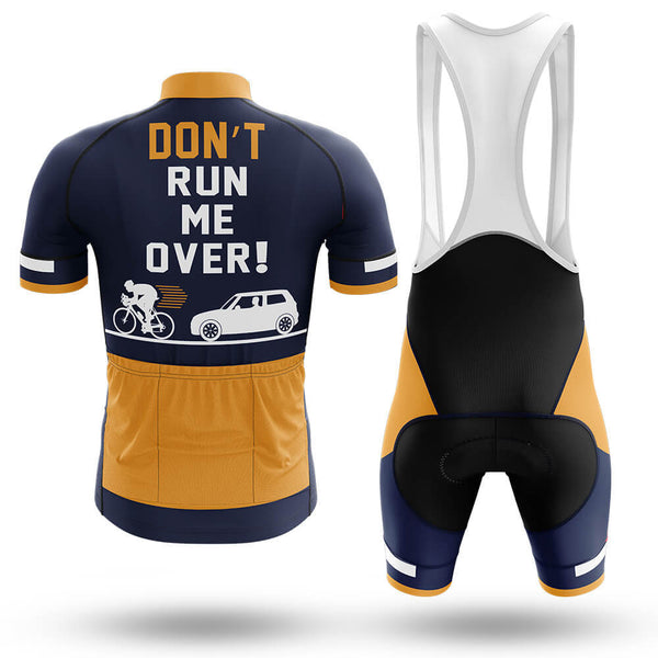 Don't Run Me Over V2 - Safety Men's Cycling Kit(#1C37)
