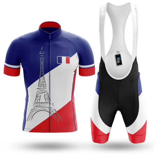 France Men's Cycling Kit-#F29