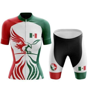 Team Mexico Women's Cycling Jersey & Short Set #W05