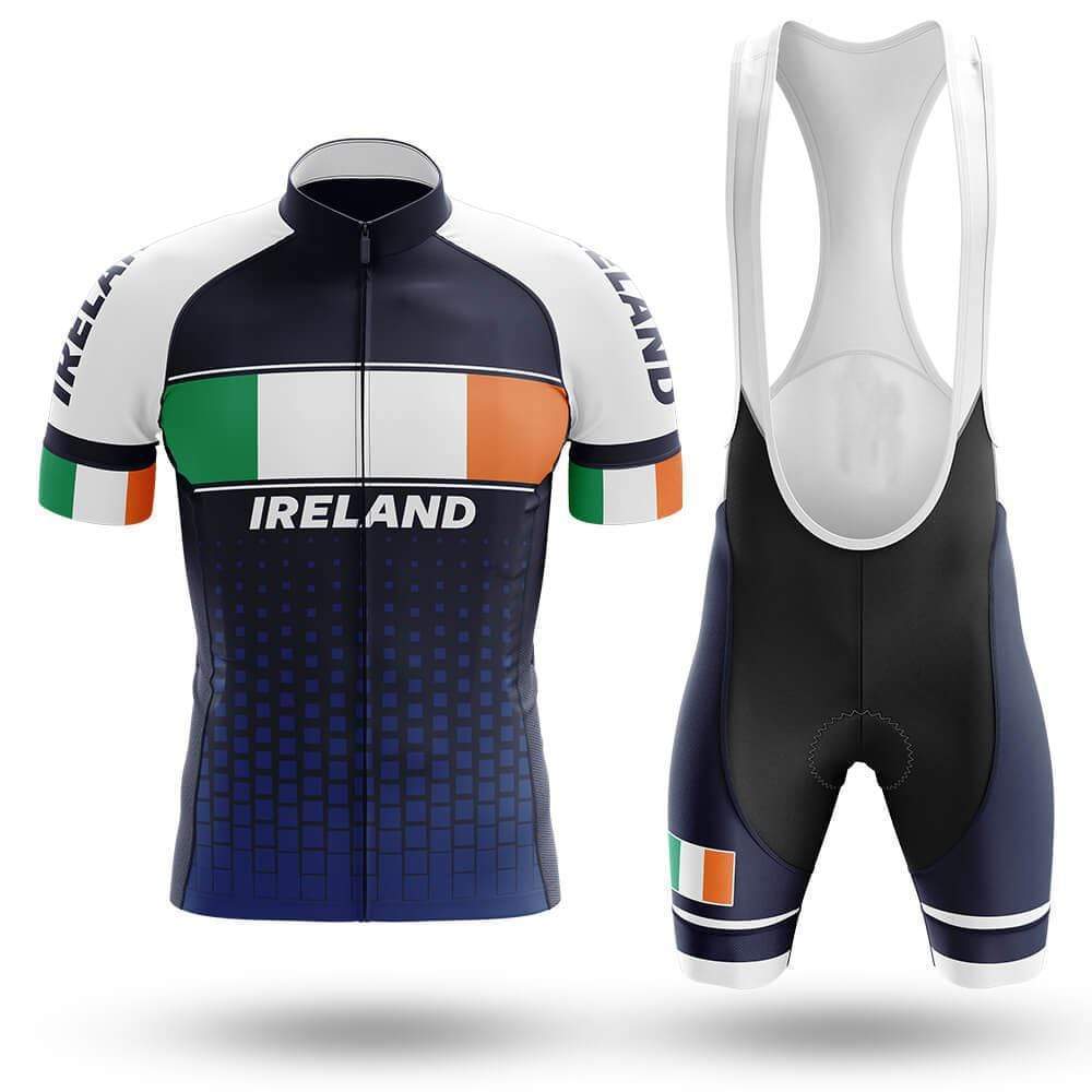 Team Ireland "True Blue" Men's Cycling Jersey & Short Set #W04