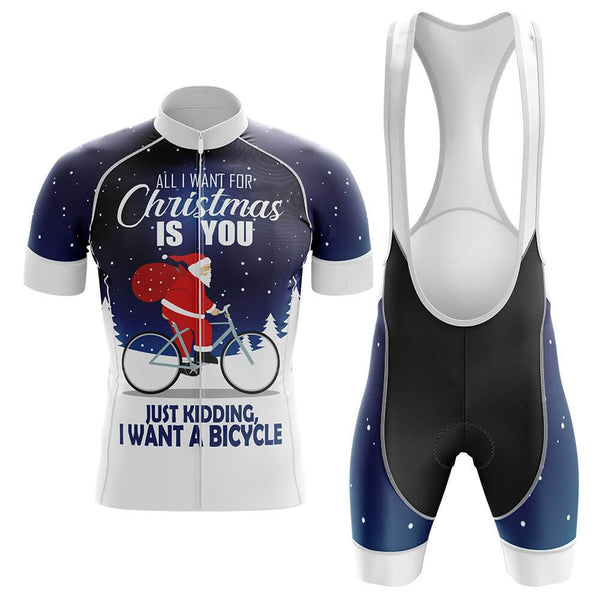 All I Want for Christmas Cycling Jersey Set #J23