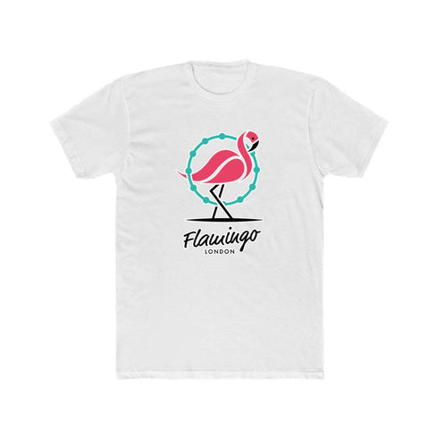 Flamingo Men's or Women's Short Sleeved T-shirt(#0B92)