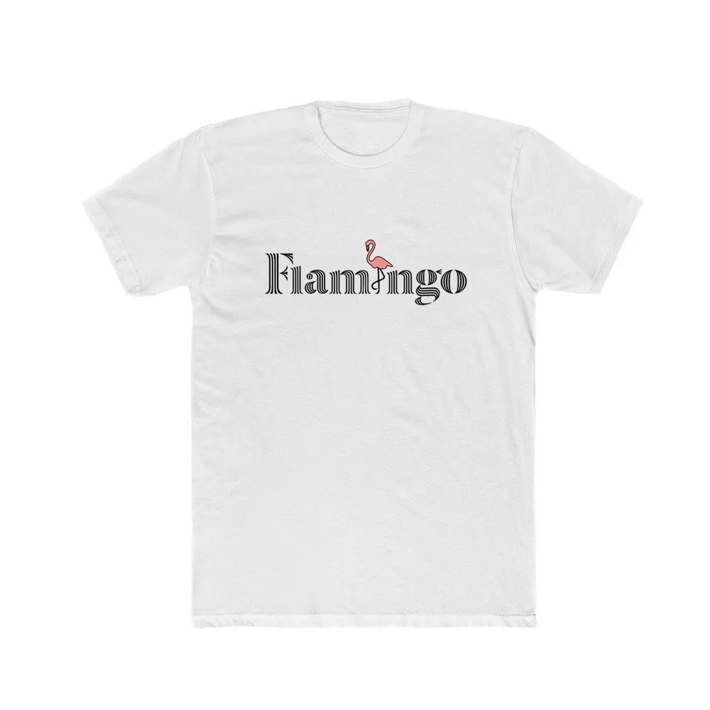 Flamingo Men's or Women's Short Sleeved T-shirt(#0B93)