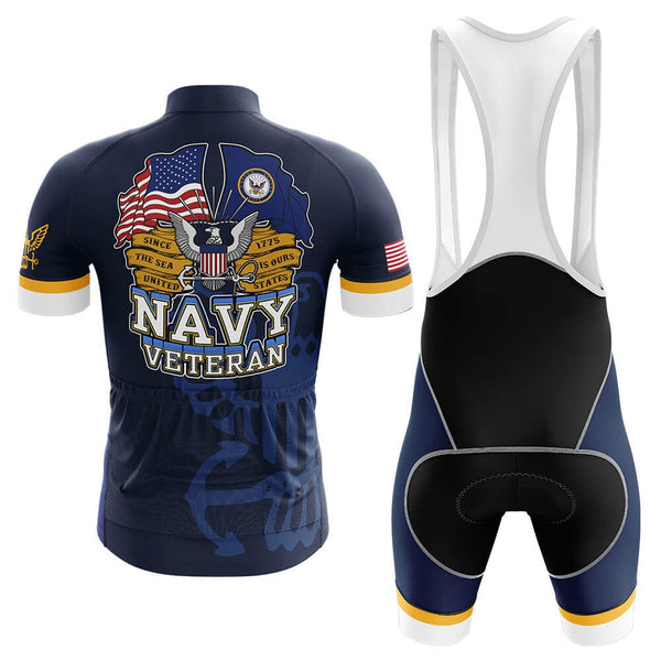 U.S. Navy Veteran - Men's Cycling Kit(#0X72)
