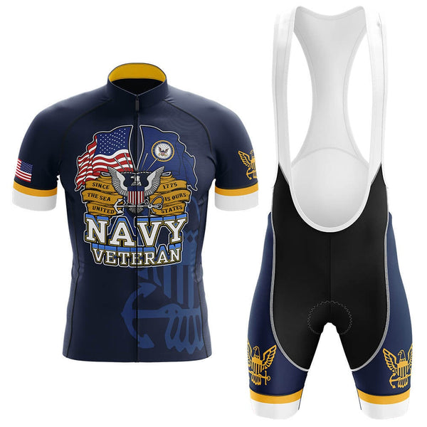 U.S. Navy Veteran - Men's Cycling Kit(#0X72)