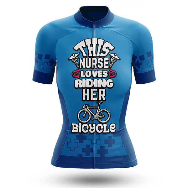 This Nurse Loves Cycling - Women's Cycling Kit(#1I74)