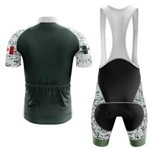 Canada Army Men's Short Sleeve Cycling Sets(#W35)