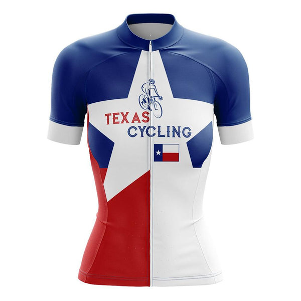 Texas Women's Short Sleeve Cycling Kit(#0C66）