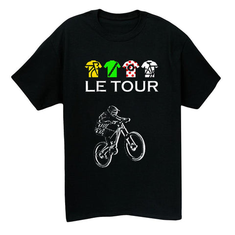 Tour de France Short Sleeve Casual T-shirt(#P35)