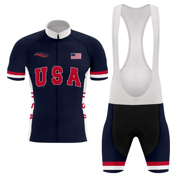USA Olympic Men's Short Sleeve Cycling Kit(#0A5)