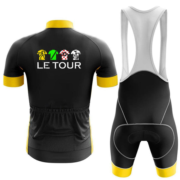 Tour de France Men's Short Sleeve Cycling Sets(#O82)