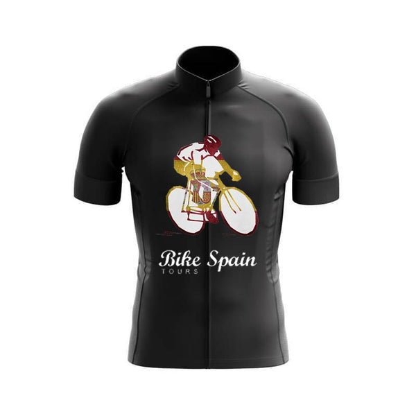 Tour of Spain Men's Short Sleeve Cycling Sets(#Q01)
