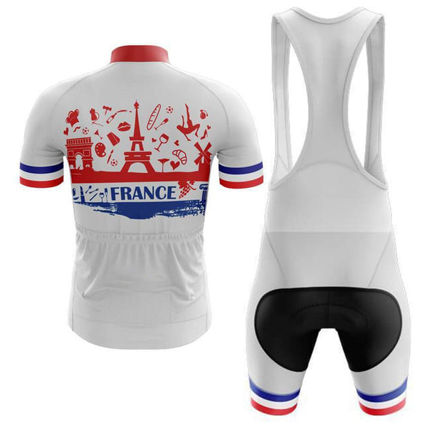 France Men's Short Sleeve Cycling Sets(#P07)
