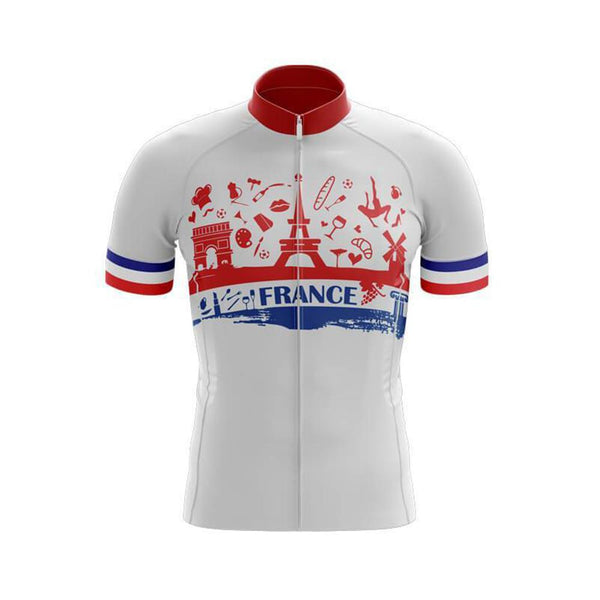 France Men's Short Sleeve Cycling Sets(#P07)
