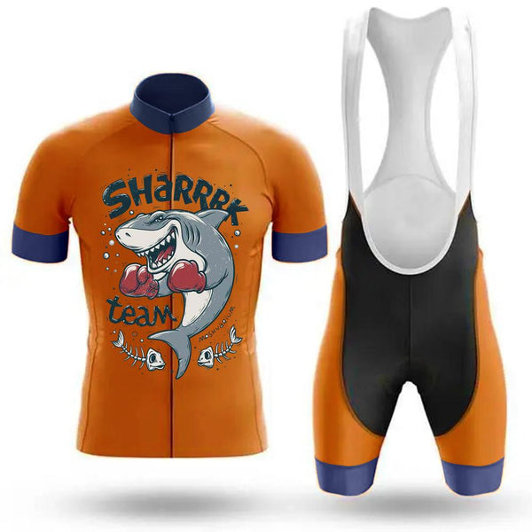 Sharrrk Men's Short Sleeve Cycling Sets(#T20)