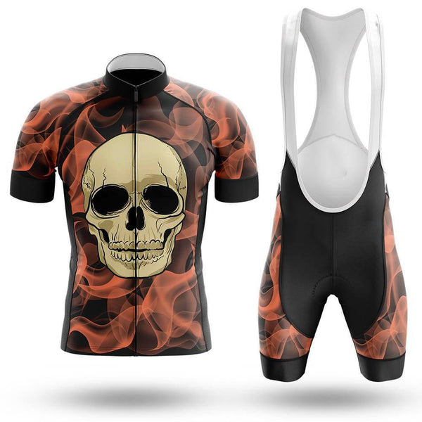 Skull Men's Short Sleeve Cycling Kit(#V21）
