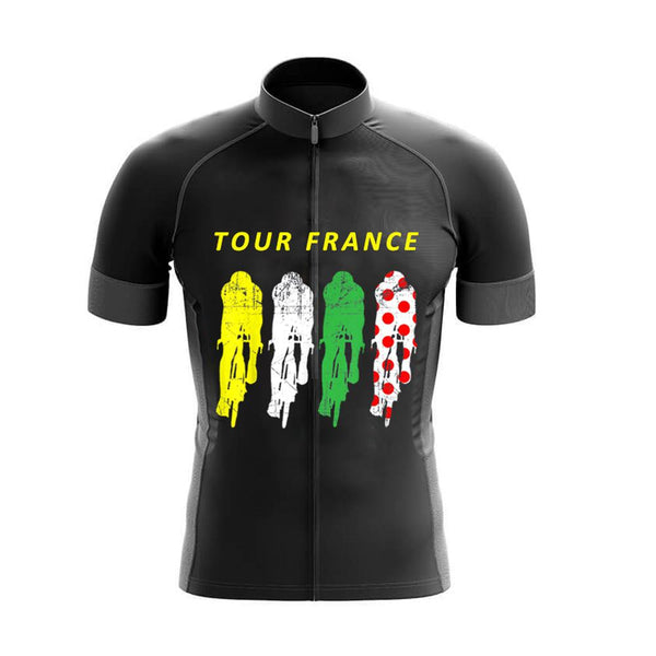 Tour de France Men's Short Sleeve Cycling Sets(#P33）
