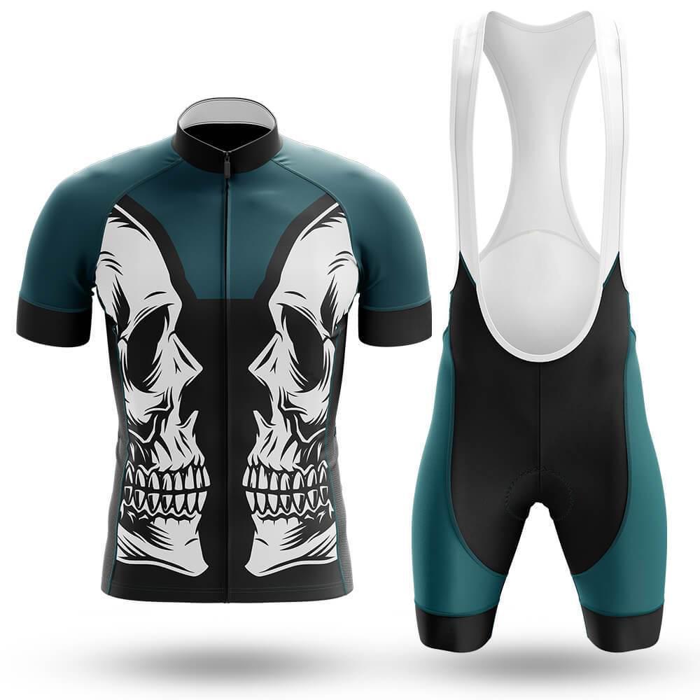 Skull Men's Short Sleeve Cycling Kit(#V23)