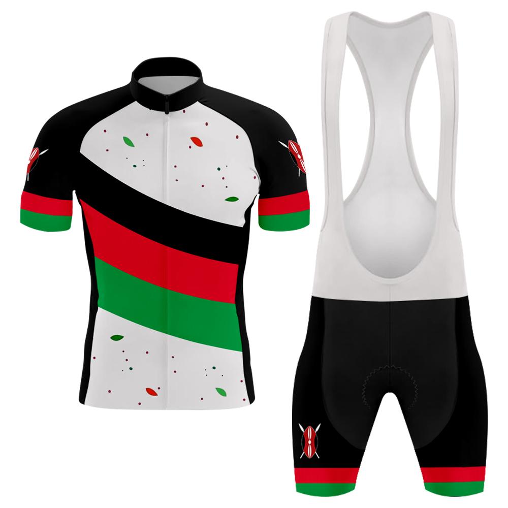 Kenya Men's Short Sleeve Cycling Kit(#0E71)