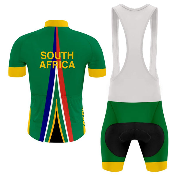 South Africa Men's Short Sleeve Cycling Kit(#0D30)