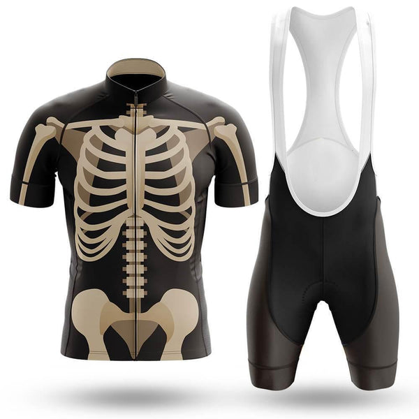 Skeleton Men's Short Sleeve Cycling Kit(#V25)