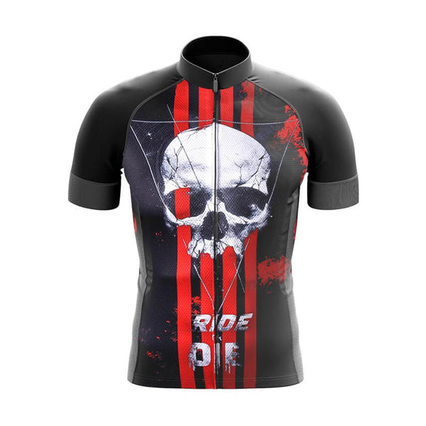 Skull Men's Short Sleeve Cycling Kit(#V28)
