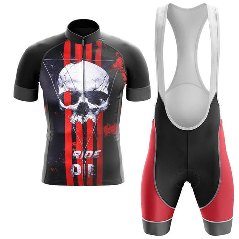 Skull Men's Short Sleeve Cycling Kit(#V28)