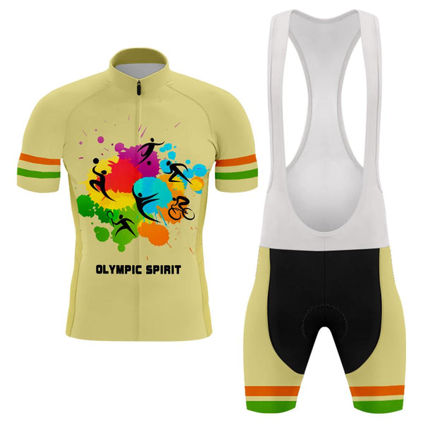 Olympics Spirit Men's Short Sleeve Cycling Kit(#Z91)