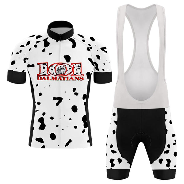 Dalmatian 101 Men's Short Sleeve Cycling Kit(#0F65)