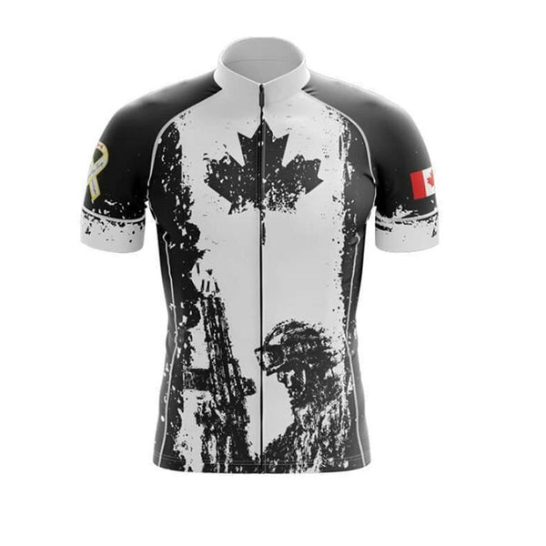 Canada Men's Short Sleeve Cycling Sets(#W30)