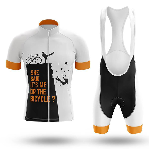 It's Me Or The Bicycle Men's Short Sleeve Cycling Kit(#X16)