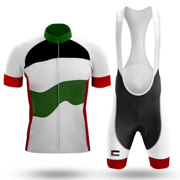 Palestina Men's Short Sleeve Cycling Sets(#O34)