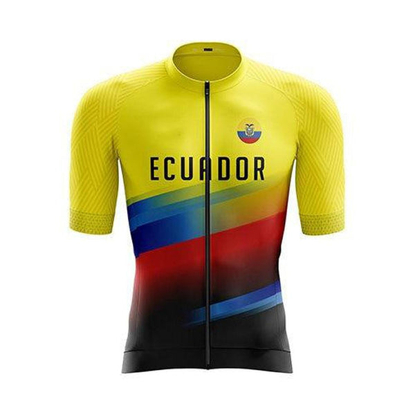 Ecuador Men's Short Sleeve Cycling Kit(#0D36)