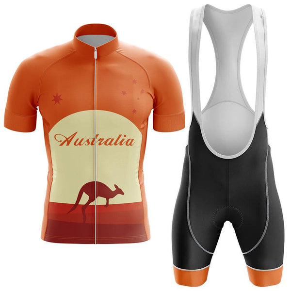 kangaroo Men's Short Sleeve Cycling Sets(#O22)