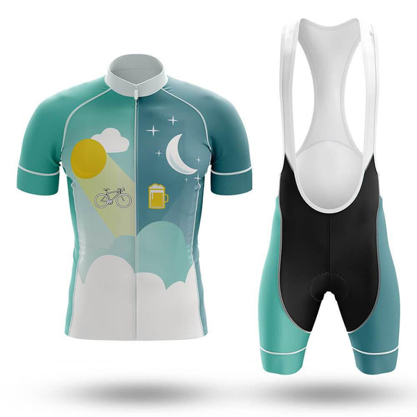 AM To PM Men's Short Sleeve Cycling Kit(#X14)