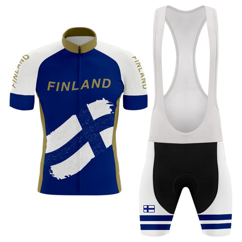 Finland Men's Short Sleeve Cycling Kit(#0A99)