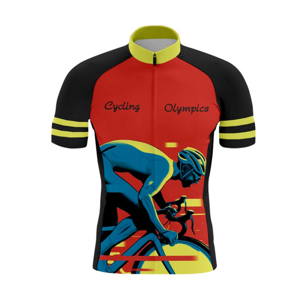 Cycling Olympics Men's Short Sleeve Cycling Kit(#Z98)