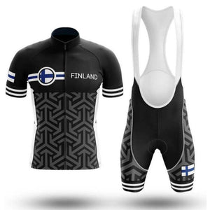 Dark Finland Cycling Men's Kit（#J01）