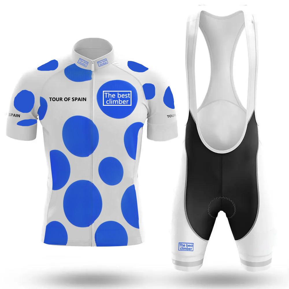 Tour of Spain Men's Short Sleeve Cycling Sets(#U45)
