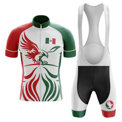 Mexico Men's Short Sleeve Cycling Kit(#X70）