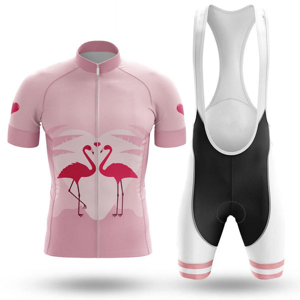 Flamingo Men's Short Sleeve Cycling Sets(#O21)