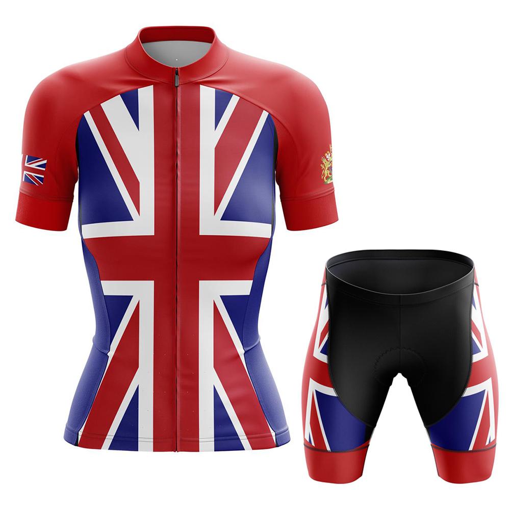UK Women's Short Sleeve Cycling Kit(#0C64)